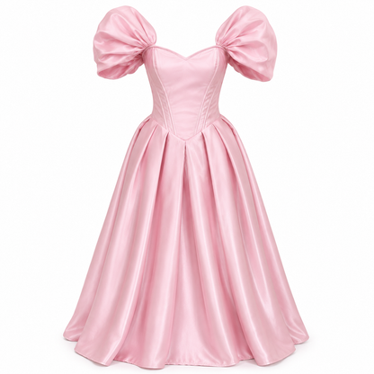 Pink Princess Corset Dress