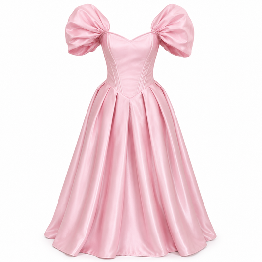 Pink Princess Corset Dress