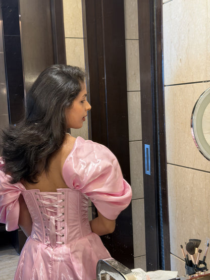 Pink Princess Corset Dress