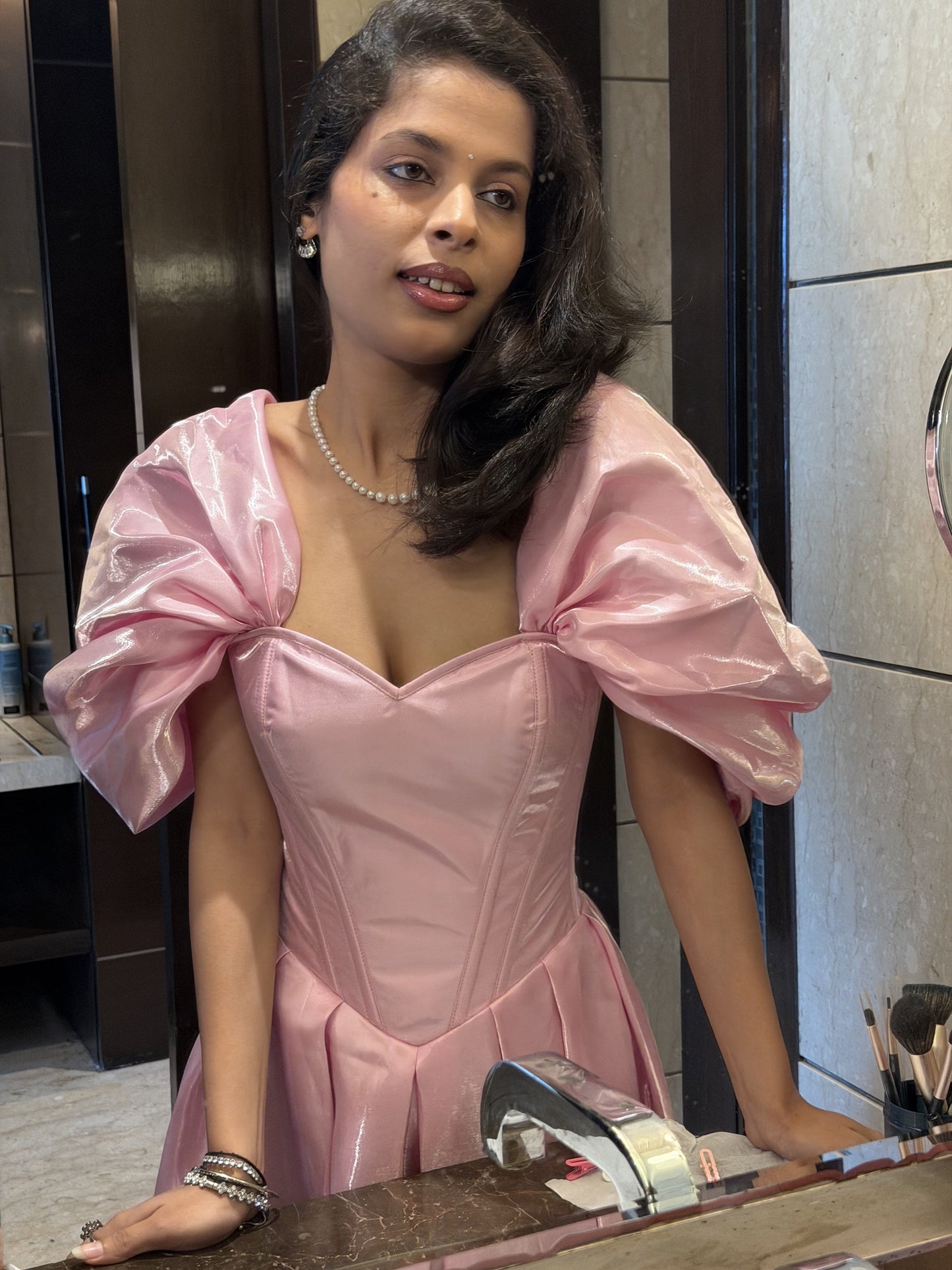 Pink Princess Corset Dress