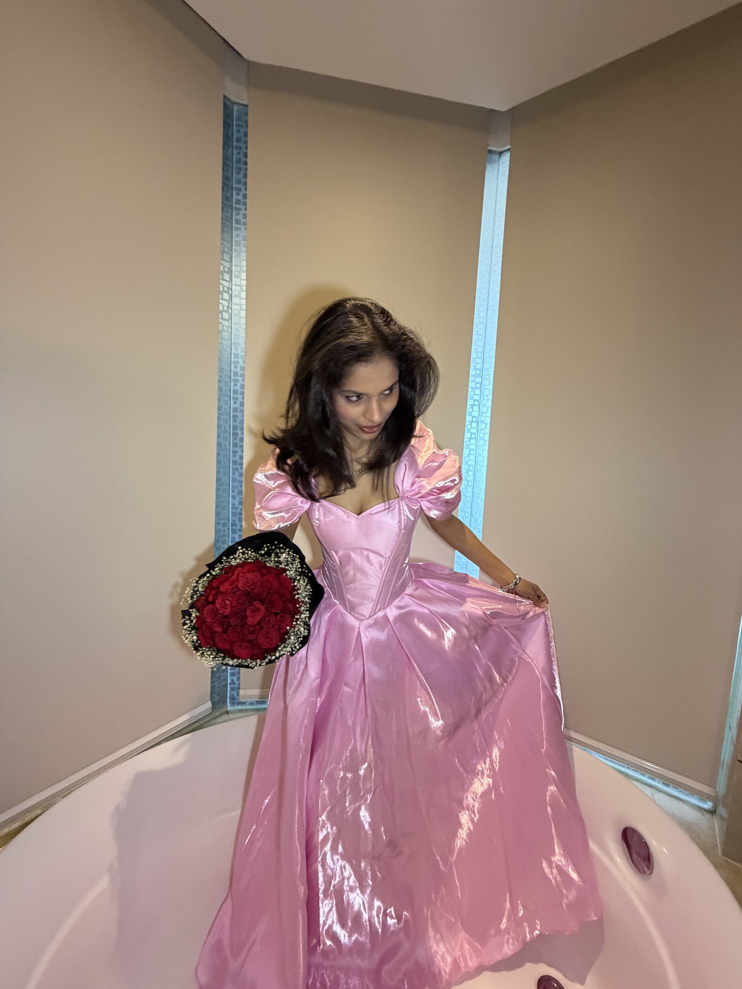 Pink Princess Corset Dress